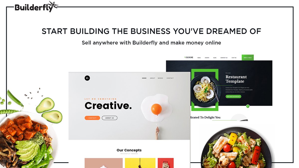 Create Builderfly Store, Start building online store